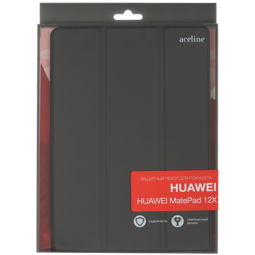 Купить Чехол-книжка Aceline Streak для HUAWEI MatePad 12 X черный  5610063. Характеристики, отзывы и цены в Донецке