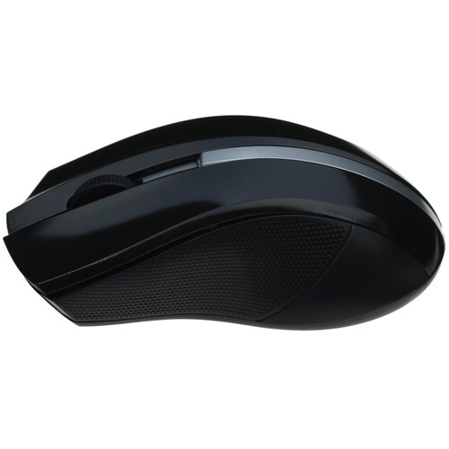 Купить Мышь беспроводная QUMO Office M15 Style [22540] черный  1287997. Характеристики, отзывы и цены в Донецке