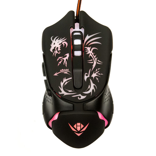 Купить Мышь проводная Nakatomi MOG-25U  черный  9904186. Характеристики, отзывы и цены в Донецке