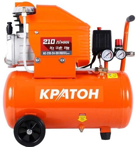 Купить Компрессор поршневой масляный Кратон AC-210-24-DD  9024843. Характеристики, отзывы и цены в Донецке