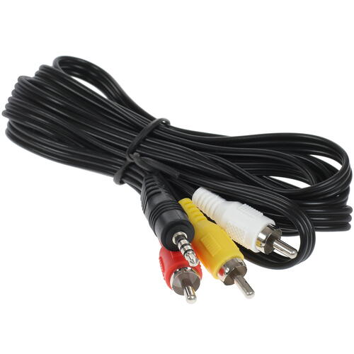 Купить Кабель   Aceline 3.5 mm jack - RCA x3 черный  1380503. Характеристики, отзывы и цены в Донецке