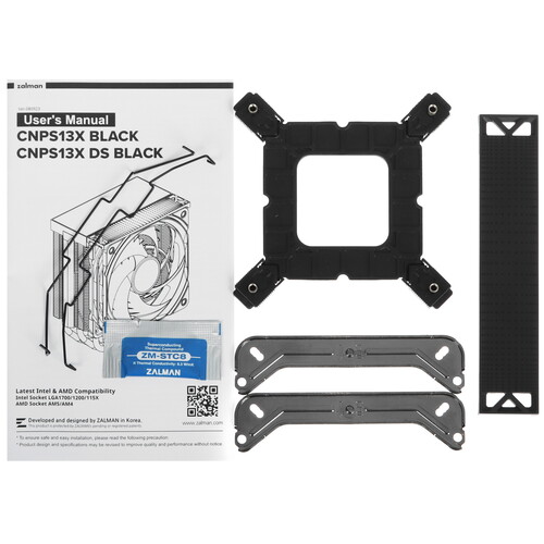 Купить Кулер для процессора ZALMAN CNPS13X  черный  5438340. Характеристики, отзывы и цены в Донецке
