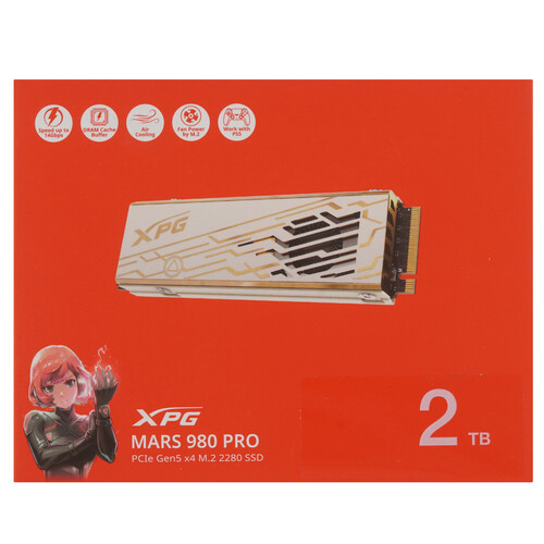 Купить 2000 ГБ M.2 NVMe накопитель ADATA XPG MARS 980 PRO  5631362. Характеристики, отзывы и цены в Донецке