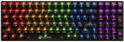 Купить Клавиатура проводная Оклик 915GK  9299382. Характеристики, отзывы и цены в Донецке