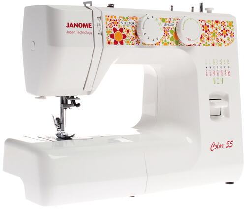 Купить Швейная машина Janome Color 55  1086575. Характеристики, отзывы и цены в Донецке