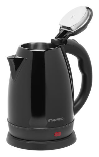 Купить Электрочайник Starwind SKS2050 черный  5353084. Характеристики, отзывы и цены в Донецке
