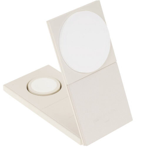 Купить Беспроводное зарядное устройство Native Union Rise 3-in-1 бежевый  9240524. Характеристики, отзывы и цены в Донецке