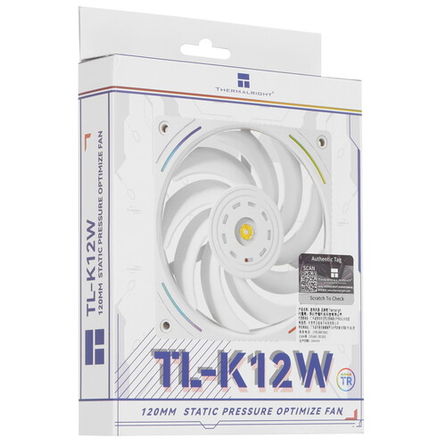 Купить Вентилятор Thermalright TL-K12W  белый  5615332. Характеристики, отзывы и цены в Донецке