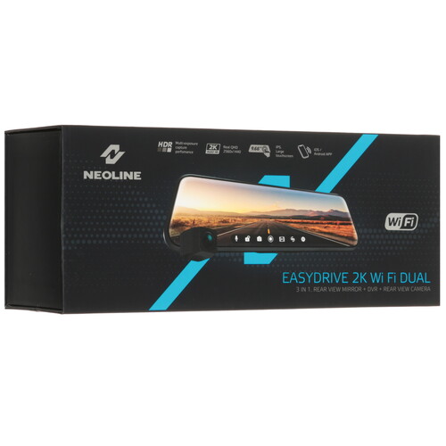 Купить Видеорегистратор-зеркало Neoline EasyDrive 2K Wi-Fi Dual + салонная камера  9198967. Характеристики, отзывы и цены в Донецке