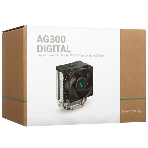 Купить Кулер для процессора DEEPCOOL AG300 DIGITAL  5453827. Характеристики, отзывы и цены в Донецке