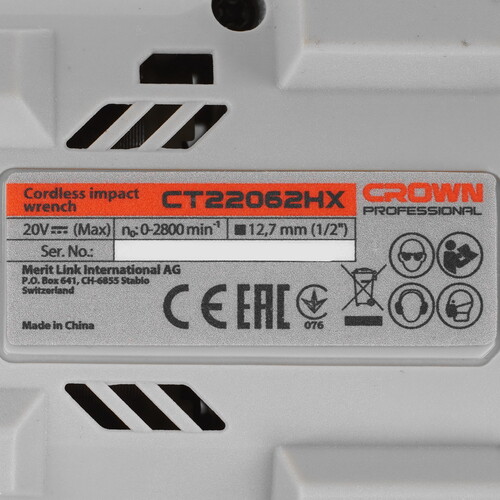 Купить Гайковерт CROWN CT22062HX-4 BMC  9288502. Характеристики, отзывы и цены в Донецке