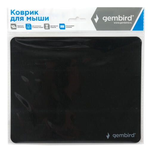 Купить Коврик Gembird MP-BASIC  черный  5309467. Характеристики, отзывы и цены в Донецке
