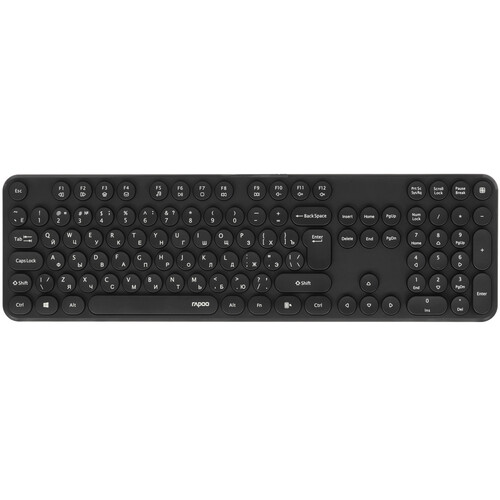 Купить Клавиатура+мышь беспроводная   RAPOO X260S черный  9126371. Характеристики, отзывы и цены в Донецке
