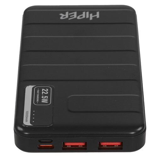Купить Портативный аккумулятор HIPER STX 10000 черный  9242636. Характеристики, отзывы и цены в Донецке