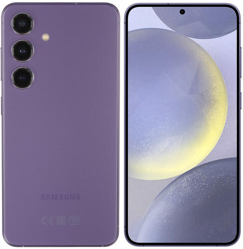 Купить 6.2" Смартфон Samsung Galaxy S24 256 ГБ фиолетовый  9066300. Характеристики, отзывы и цены в Донецке
