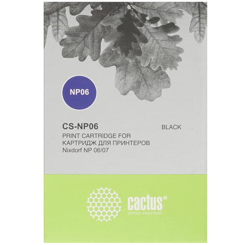 Купить Картридж Cactus CS-NP06 черный  7984437. Характеристики, отзывы и цены в Донецке
