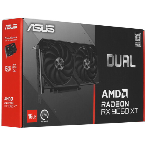 Купить Видеокарта ASUS AMD Radeon RX 9060 XT DUAL  5639856. Характеристики, отзывы и цены в Донецке