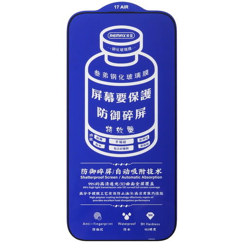 Купить Защитное стекло Remax для экрана Apple iPhone 17 Air  5638819. Характеристики, отзывы и цены в Донецке