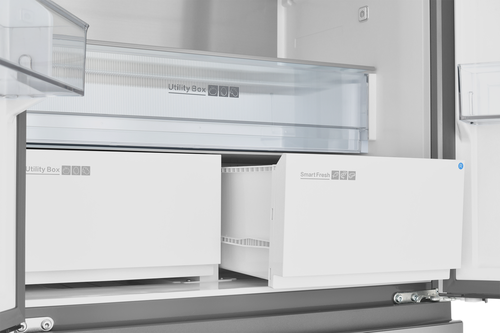 Купить Холодильник многодверный   ZUGEL ZRFDI470X Slot-In серебристый  9238025. Характеристики, отзывы и цены в Донецке