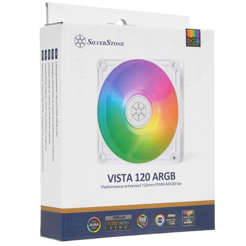 Купить Вентилятор SilverStone VISTA 120 ARGB  5615186. Характеристики, отзывы и цены в Донецке