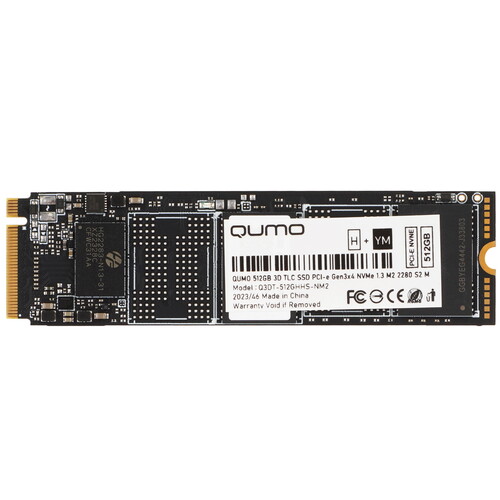 Купить 512 ГБ M.2 NVMe накопитель QUMO Novation  5604794. Характеристики, отзывы и цены в Донецке