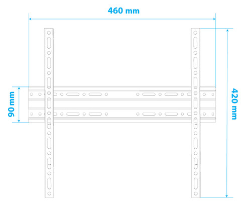 Купить Кронштейн для ТВ ARM MEDIA PLASMA-3 new черный  1192158. Характеристики, отзывы и цены в Донецке