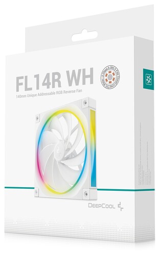 Купить Реверсный вентилятор DEEPCOOL FL14R  5635690. Характеристики, отзывы и цены в Донецке