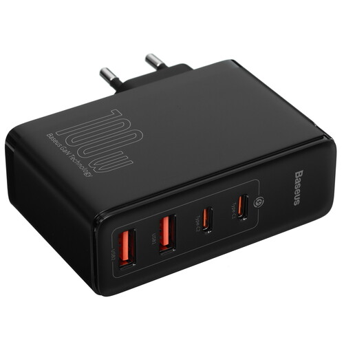 Купить Сетевое зарядное устройство Baseus GaN2 Pro черный  5370219. Характеристики, отзывы и цены в Донецке