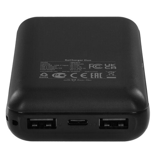 Купить Портативный аккумулятор TTEC ReCharger Duo черный  9140703. Характеристики, отзывы и цены в Донецке