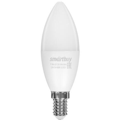 Купить Лампа светодиодная Smartbuy C37-12W/4000/E14  9104981. Характеристики, отзывы и цены в Донецке