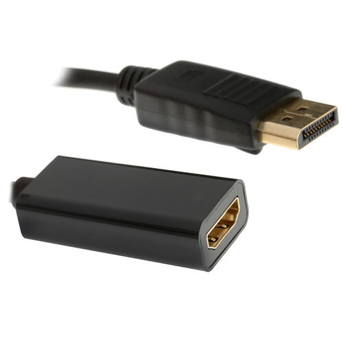Купить Переходник однонаправленный FinePower DisplayPort - HDMI, 0.2 м  1320533. Характеристики, отзывы и цены в Донецке