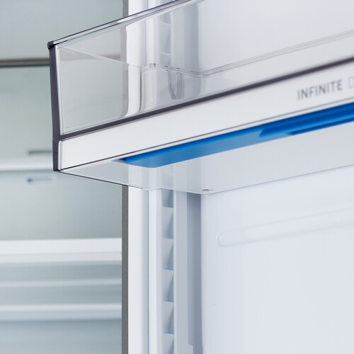 Купить Холодильник с морозильником   Midea MDRB601MME46 серебристый  9263165. Характеристики, отзывы и цены в Донецке