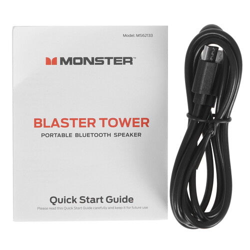 Купить Портативная аудиосистема MONSTER Blaster Tower, красный  9309096. Характеристики, отзывы и цены в Донецке