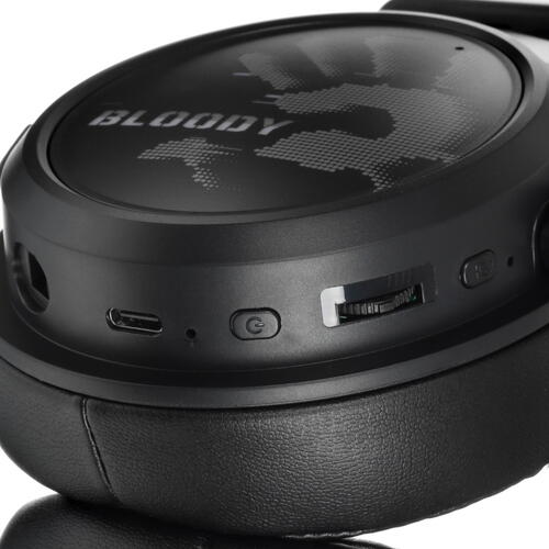 Купить Беспроводные/проводные наушники A4Tech Bloody MR590 Sports черный 2023  5442770. Характеристики, отзывы и цены в Донецке