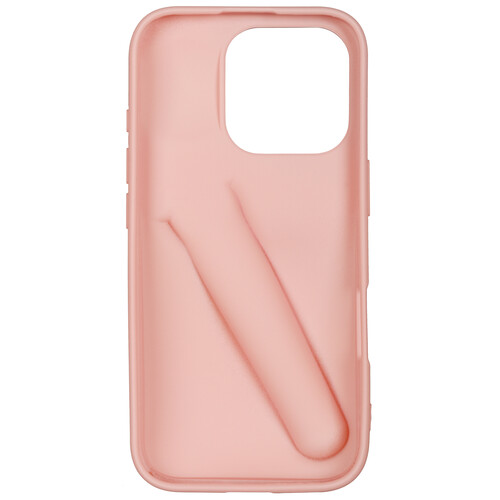 Купить Накладка  BoraSCO для Apple iPhone 16 Pro розовый  5498124. Характеристики, отзывы и цены в Донецке