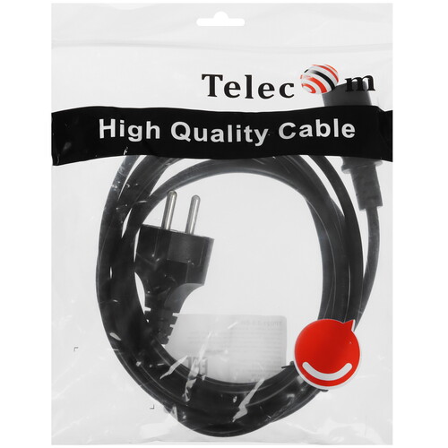 Купить Кабель питания Telecom IEC 320 C13 - CEE 7/7  5471665. Характеристики, отзывы и цены в Донецке