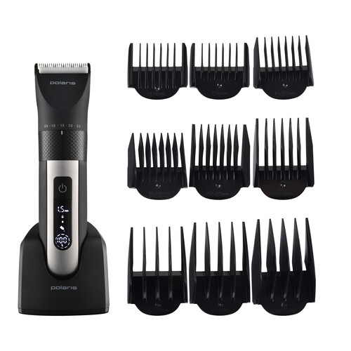 Купить Машинка для стрижки Polaris PHC 5200 черный/серый  9190391. Характеристики, отзывы и цены в Донецке