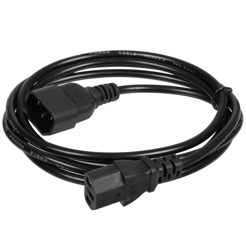 Купить Кабель питания iOpen IEC 320 C13 - IEC 320 C14  5471648. Характеристики, отзывы и цены в Донецке