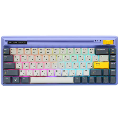 Купить Клавиатура проводная + беспроводная ARDOR GAMING x DURGOD Space  Fusion [AG-DU-FN68KTY-P]  9003173. Характеристики, отзывы и цены в Донецке