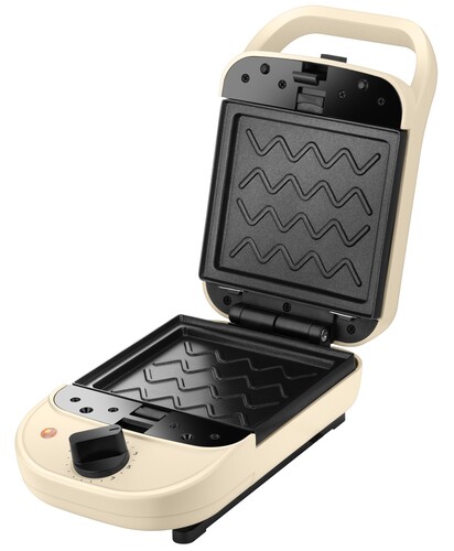 Купить Вафельница Kitfort КТ-4614 бежевый  9220539. Характеристики, отзывы и цены в Донецке
