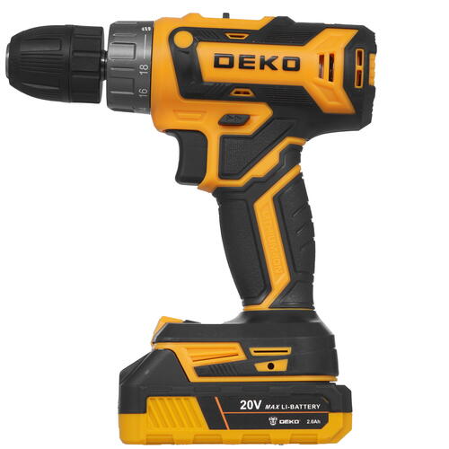 Купить Дрель-шуруповерт DEKO DKCD20FU-Li 063-4149  9080282. Характеристики, отзывы и цены в Донецке