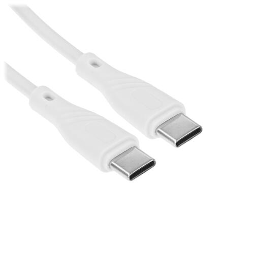 Купить Кабель круглый Cablexpert USB Type-C - USB Type-C белый 1 м  5452414. Характеристики, отзывы и цены в Донецке
