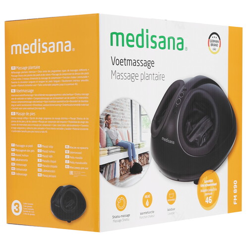 Купить Массажер компрессионный Medisana FM 890 черный  9159571. Характеристики, отзывы и цены в Донецке
