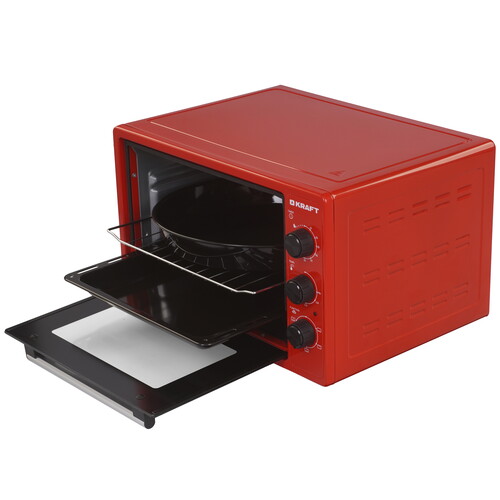 Купить Мини-печь Kraft KN-MO 3902 FKR красный  9265945. Характеристики, отзывы и цены в Донецке