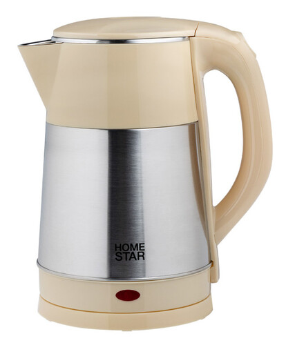 Купить Электрочайник Homestar HS-1055 бежевый  9062634. Характеристики, отзывы и цены в Донецке