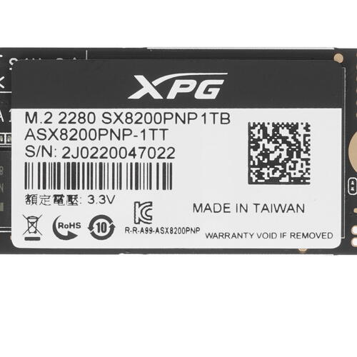 Купить 1000 ГБ M.2 NVMe накопитель ADATA XPG SX8200 Pro [ASX8200PNP-1TT-C]  1309807. Характеристики, отзывы и цены в Донецке
