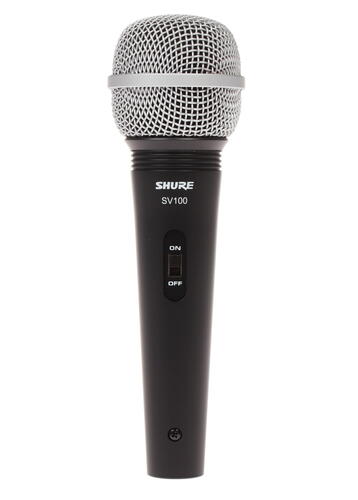 Купить Микрофон Shure SV100-A черный  1073552. Характеристики, отзывы и цены в Донецке