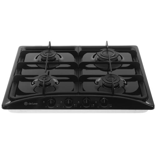 Купить Газовая варочная поверхность De Luxe 5840.00гмв-055чр  8121703. Характеристики, отзывы и цены в Донецке