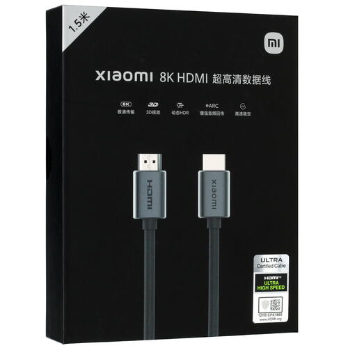 Купить Кабель  Xiaomi HDMI - HDMI, 1.5 м  5400994. Характеристики, отзывы и цены в Донецке