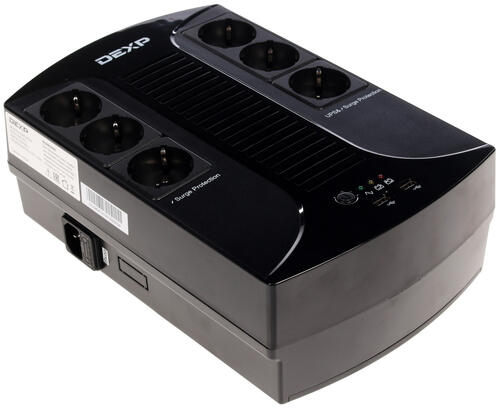 Купить ИБП DEXP HOME 850VA  1009826. Характеристики, отзывы и цены в Донецке
